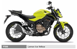 CB 500 F CB500FAH-2017-ED-Y196 Ersatzteile