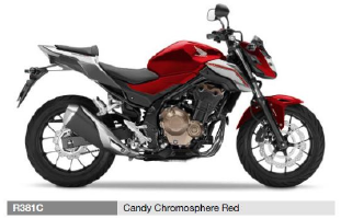 CB 500 F CB500FAJ-2018-ED-R381 Ersatzteile