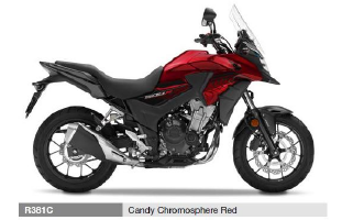 CB 500 X CB500XAJ-2018-3ED-R381C Ersatzteile